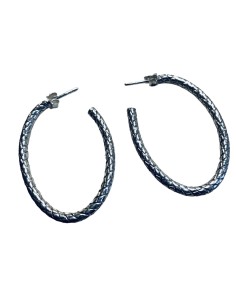 Σκουλαρίκια κρίκοι από ασήμι 925 Diria