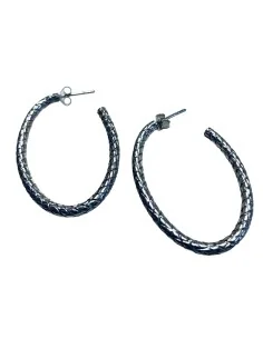 Σκουλαρίκια κρίκοι από ασήμι 925 Diria 2