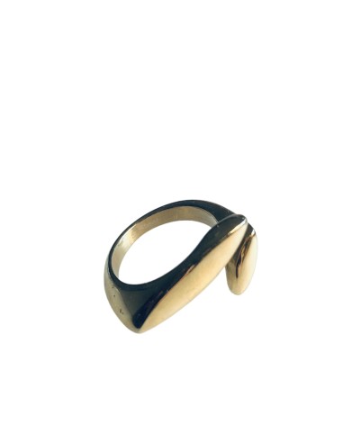 Δαχτυλίδι από επιχρυσωμένο ατσάλι Dori