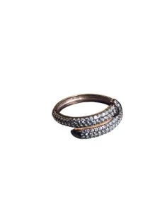 Επίχρυσο δαχτυλίδι από ασήμι 925 Fiona 2