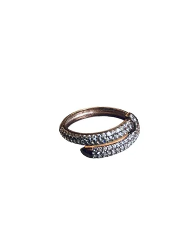 Επίχρυσο δαχτυλίδι από ασήμι 925 Fiona