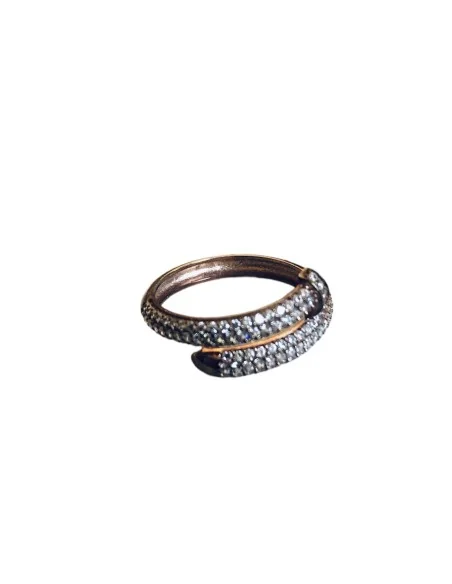 Επίχρυσο δαχτυλίδι από ασήμι 925 Fiona