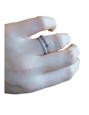 Επίχρυσο δαχτυλίδι από ασήμι 925 Fiona