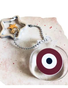 Χειροποίητο μπρελόκ ή διακοσμητικό αυτοκινήτου ρόδι