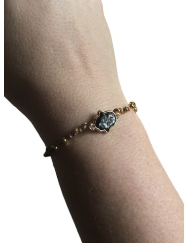 Χειροποίητο βραχιόλι φίλντισι Χέρι της Χάμσα