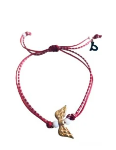 Χειροποίητο βραχιόλι ματάκι με στοιχείο σε σχέδιο φιόγκο,...