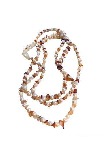 Χειροποίητο κολιέ με ημιπολύτιμες πέτρες Gi Χειροποίητο κολιέ με ημιπολύτιμες πέτρες Gi