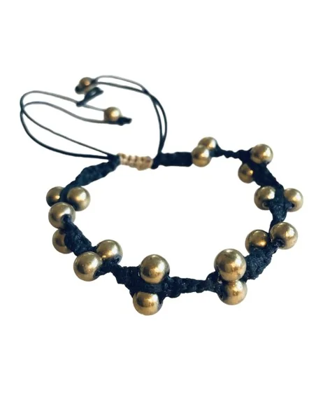 Χειροποίητο μακραμέ βραχιόλι με ημιπολύτιμες πέτρες Αιματίτη Martina Χειροποίητο μακραμέ βραχιόλι με ημιπολύτιμες πέτρες Αιματίτη Martina