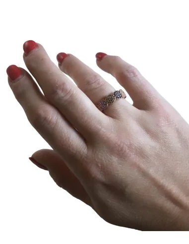 Γυναικείο δαχτυλίδι από ασήμι 925 και πολύχρωμα...