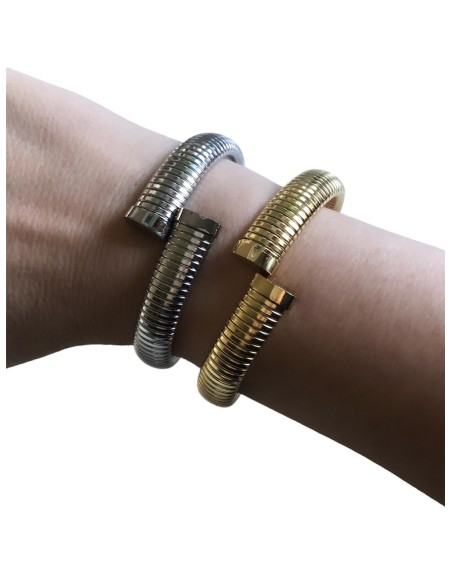 Βραχιόλι χειροπέδα από ατσάλι Bologna