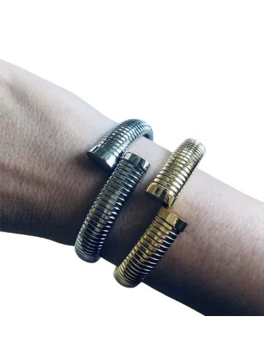 Βραχιόλι χειροπέδα από ατσάλι Bologna