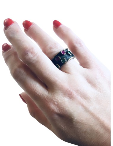 Δαχτυλίδι από ασήμι 925 παλαιωμένο Comis