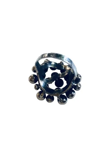 Δαχτυλίδι από ασήμι 925 παλαιωμένο Melia