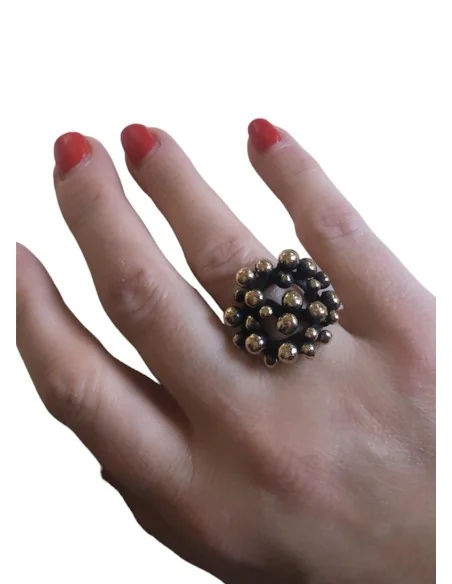 Δαχτυλίδι από ασήμι 925 παλαιωμένο Melia