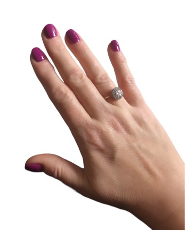 Γυναικείο δαχτυλίδι από ασήμι 925 και ζιργκόν...