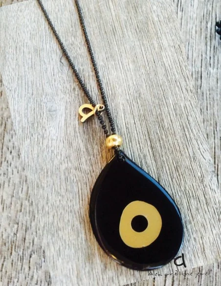 Κρεμαστό κολιέ μάτι σταγόνα The Eye Κρεμαστό κολιέ μάτι σταγόνα The Eye