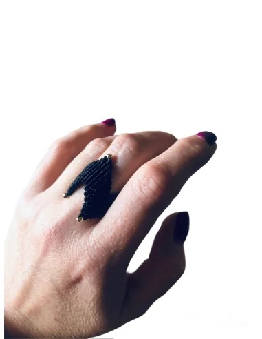 Χειροποίητο γυναικείο δαχτυλίδι μακραμέ σε...