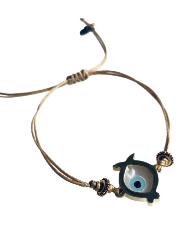 Χειροποίητο βραχιόλι επίχρυσο ψαράκι μάτι My Little fish