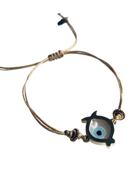 Χειροποίητο βραχιόλι επίχρυσο ψαράκι μάτι My Little fish