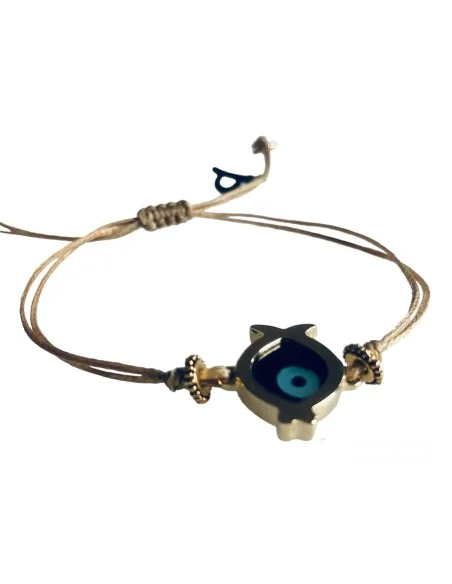 Χειροποίητο βραχιόλι επίχρυσο ψαράκι μάτι My Little fish Χειροποίητο βραχιόλι επίχρυσο ψαράκι μάτι My Little fish