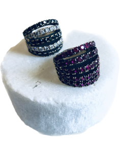 Δαχτυλίδι από ασήμι 925 και κρύσταλλα Τσεχίας Goddess