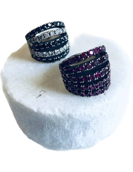 Δαχτυλίδι από ασήμι 925 και κρύσταλλα Τσεχίας Goddess