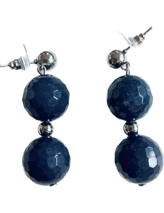 Χειροποίητα γυναικεία σκουλαρίκια με ημιπολύτιμες πέτρες Αχάτη Amalfi