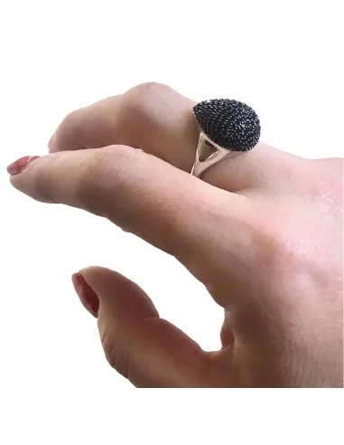 Χειροποίητο ασημένιο δαχτυλίδι από ασήμι 925 Kirki