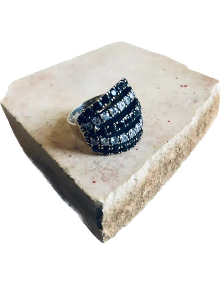 Δαχτυλίδι από ασήμι 925 και κρύσταλλα Τσεχίας Goddess