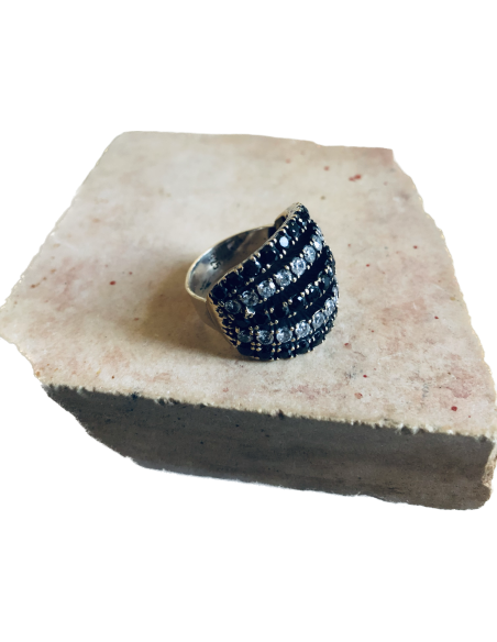 Δαχτυλίδι από ασήμι 925 και κρύσταλλα Τσεχίας Goddess