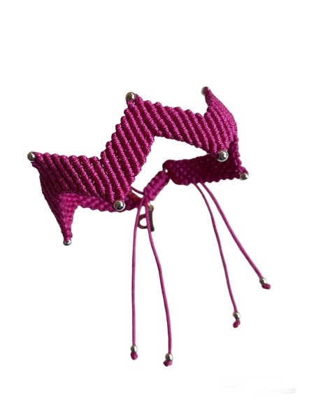 Χειροποίητο βραχιόλι μακραμέ