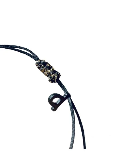 Χειροποίητος ασημένιος Σταυρός 925 με ζιργκόν σε δερμάτινιο κορδόνι Saint