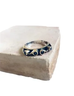 Χειροποίητο γυναικείο ασημένιο δαχτυλίδι από Ασήμι 925