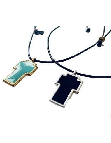 Χειροποίητο κολιέ Σταυρός Handmade pendant The...