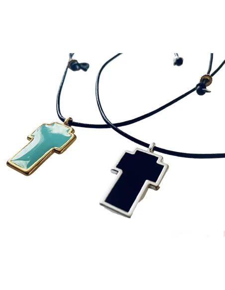 Χειροποίητο κολιέ Σταυρός Handmade pendant The Cross