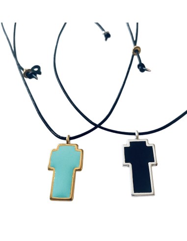 Χειροποίητο κολιέ Σταυρός Handmade pendant The...