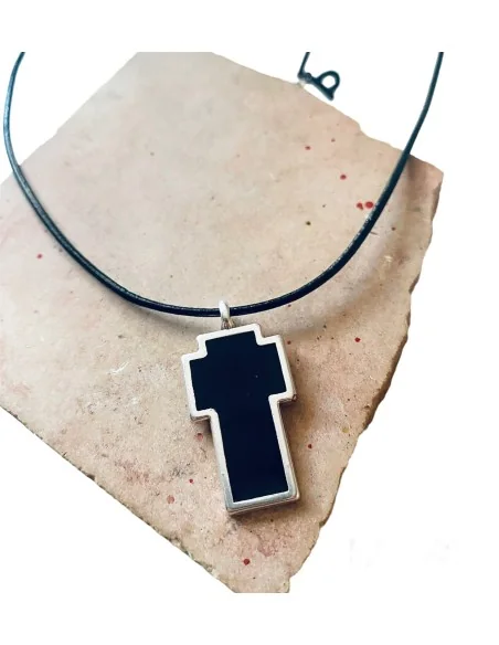 Χειροποίητο κολιέ Σταυρός Handmade pendant The Cross