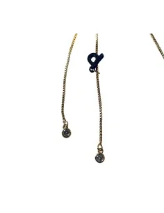 Χειροποίητο κολιέ με ημιπολύτιμη πέτρα Ροδοχρωσίτη Inkas rose 2