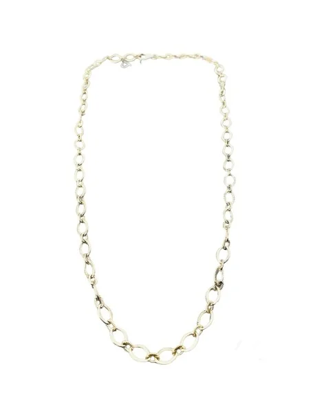 Χειροποίητη αλυσίδα επίχρυση από ατσάλι Jackie