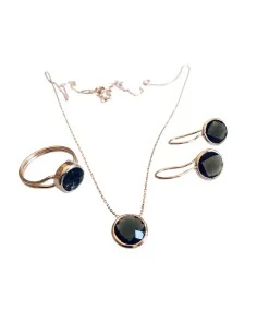 Σετ γυναικείο κοσμήματα σκουλαρίκια, κολιέ, δαχτυλίδι από... 2