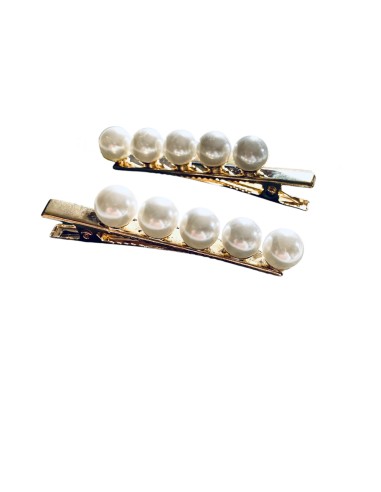 Σετ τσιμπιδάκια με πέρλες