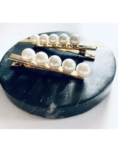 Σετ τσιμπιδάκια με πέρλες