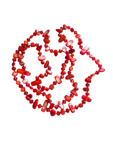 Χειροποίητο κολιέ με πέτρες Αχάτη και κρύσταλλα...