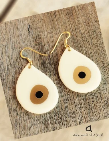 Σκουλαρίκια σταγόνα ματι