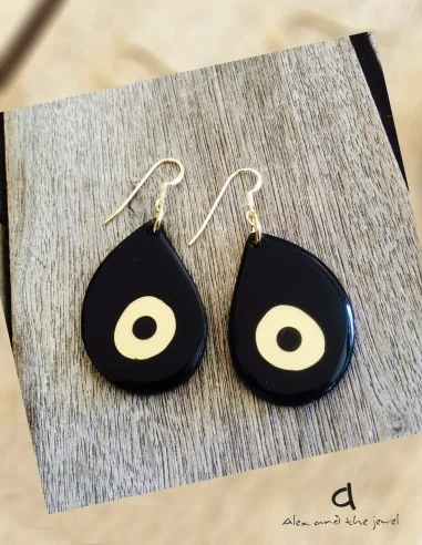 Σκουλαρίκια σταγόνα ματι