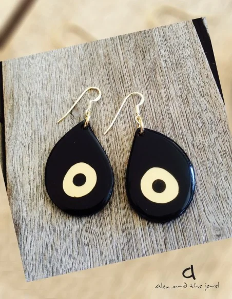 Σκουλαρίκια σταγόνα ματι