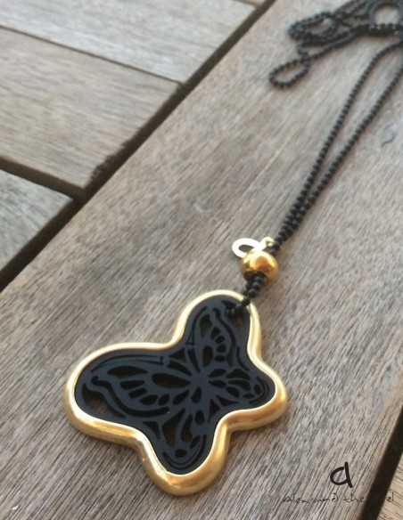 Γυναικείο κόσμημα κολιέ κρεμαστό πεταλούδα My Butterfly