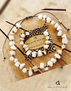 Βραχιόλι με ημιπολύτιμες... 2